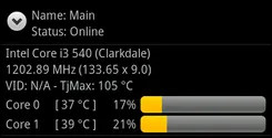 Core Temp Коре Темп — скриншот 2