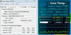 Core Temp Коре Темп — скриншот 3